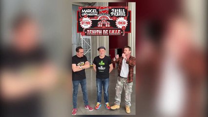 Marcel et son Orchestre et Les Fatals Picards en répétition au Grand Sud à Lille pour leur concert du Zénith le 7/05/22