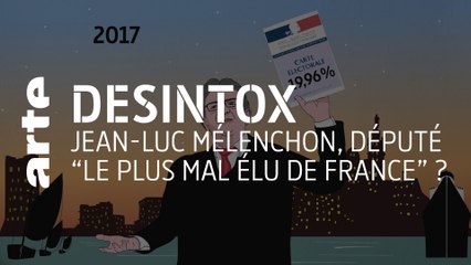 Jean-Luc Mélenchon, député “le plus mal élu de France” ? | Désintox | ARTE