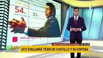 Pedro Castillo: Universidad César Vallejo investigará denuncia de plagio en tesis del mandatario