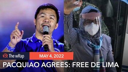 Pacquiao agrees: Free Leila de Lima