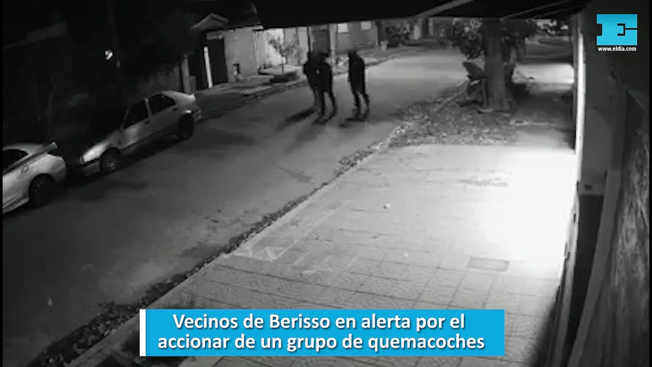 Vecinos de Berisso en alerta por el accionar de un grupo de quemacoches