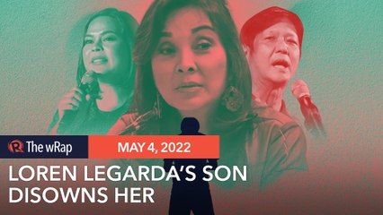 Loren Legarda's son disowns her for joining Uniteam tandem