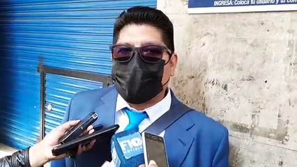 Fiscal Omar Mejillones, explica el motivo de la suspensión de la audiencia de Añez