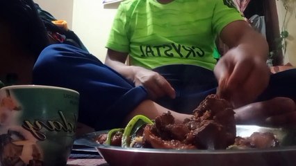 1 kg pork curry with white rice