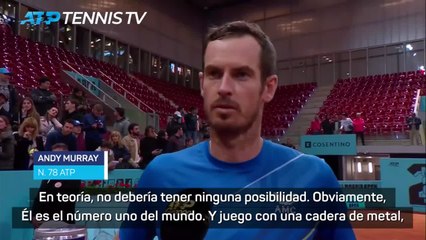 Has sido número 1 del mundo y tienes la valentía de decir esto: honor para Murray