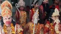 The procession took out on the incarnation day of Lord Parshuram