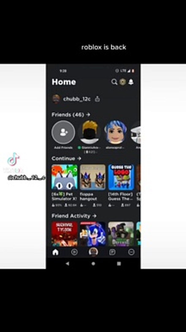 Roblox is back