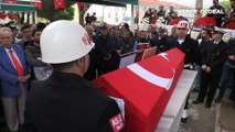 Şehit Teğmen Bahadır, Yalova'da toprağa verildi! Şehidin cenaze namazını babası kıldırdı