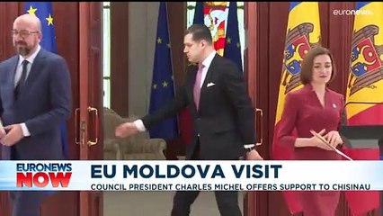 Ukraine war: EU will increase military support to Moldova, says Charles Michel
