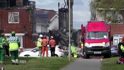 A year on we revisit the scene of an Ashford house explosion that rocked the community