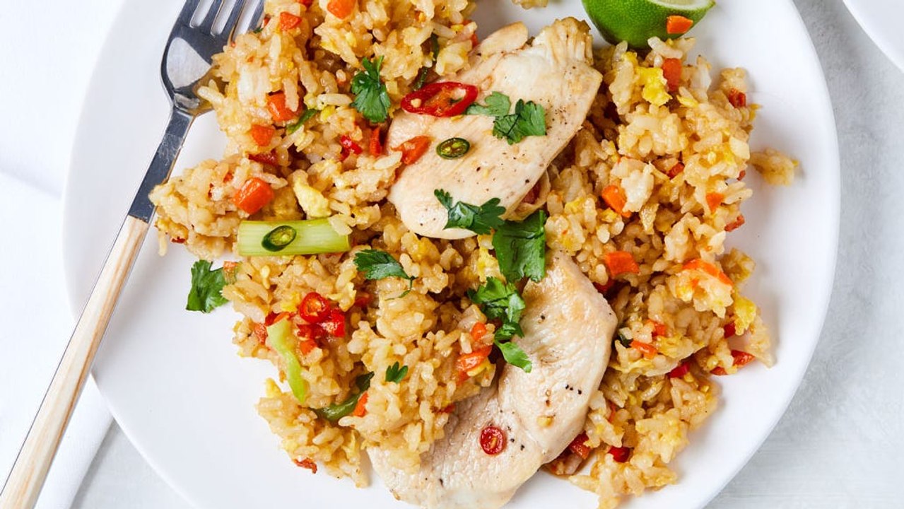Thai Fried Rice Couldn't Be Easier To Throw Tog...
