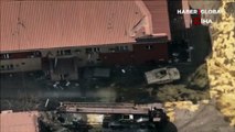 Rus güçlerinin Azovstal fabrikasına düzenlediği saldırının görüntüleri paylaşıldı