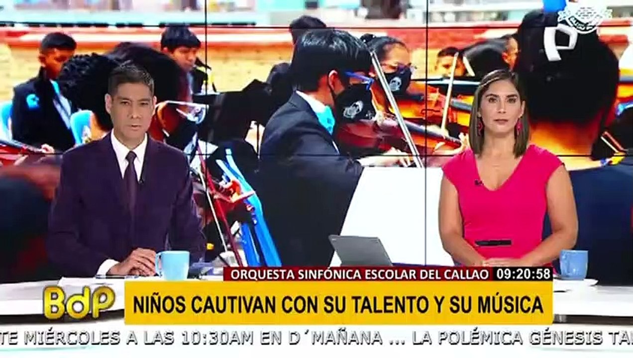 Orquesta Sinfónica Escolar del Callao: niños y jóvenes cautivan con su talento y música