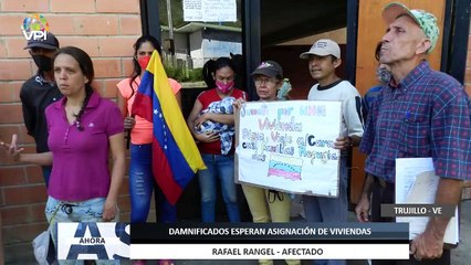Damnificados en Trujillo esperan asignación de viviendas - 04May - Ahora