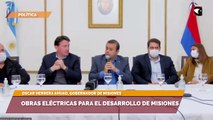 Obras eléctricas para el desarrollo de Misiones