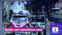 Pareja organiza boda con temática nazi en Tlaxcala