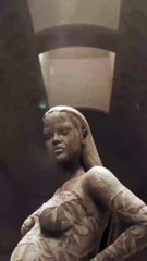 Rihanna honoured with her own marble statue