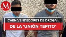 Detienen a dos presuntos integrantes de La Unión Tepito