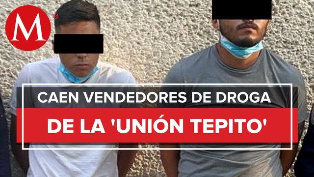 Detienen a dos presuntos integrantes de La Unión Tepito
