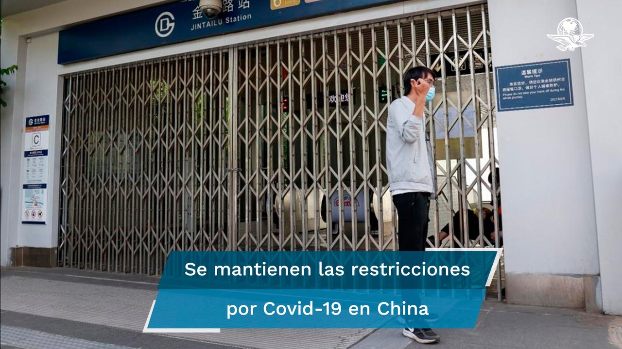 Sigue la alerta en China por Covid-19; Beijing cierra red del Metro
