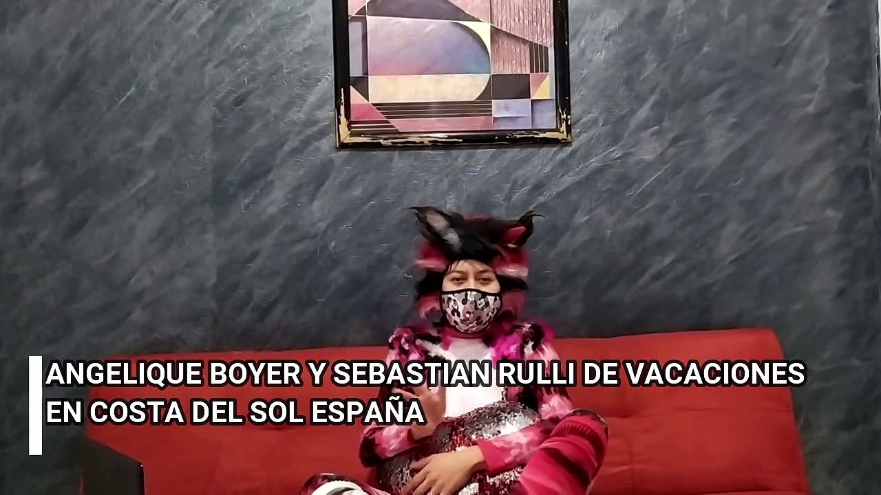 ANGELIQUE BOYER Y SEBASTIAN  RULLI DE VACACIONES EN COSTA DEL SOL ESPAÑA