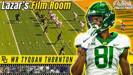 WR Tyquan Thornton FILM REVIEW | Evan Lazar Film Room