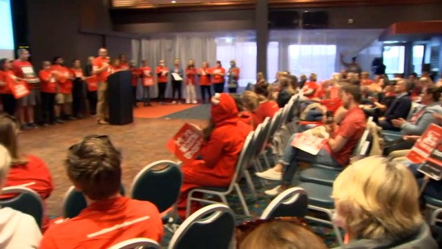 Public school teachers in Queanbeyan today joined educators from around New South Wales in strike action,
