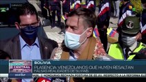Canciller venezolano Felix Plasencia visita Bolivia