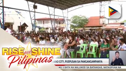 Local candidates sa Davao City, puspusan sa pangangampanya