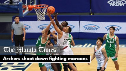 Archers shoot down fighting maroons