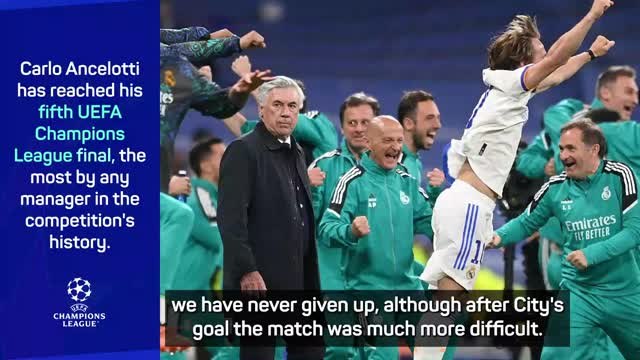 'Sacrifice, luck and energy' - Ancelotti on Real comeback