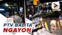 Driver ng bumanggang bus sa concrete barrier sa EDSA, pinaghahanap na;