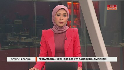 COVID-19 Global | Pertambahan lebih 700,000 kes baharu dalam sehari