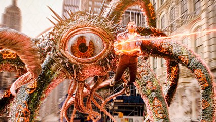 Doctor Strange In The Multiverse of Madness Clip - Wong & Strange VS Gargantos Fight (2022)