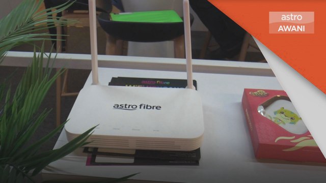 Jalur Lebar Gentian | Astro lancar Astro Fibre