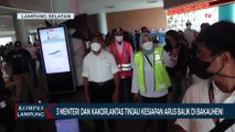 Tiga Menteri dan Kakorlantas Tinjau Kesiapan Arus Balik di Pelabuhan Bakauheni