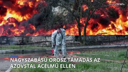 Orosz invázió: nehéz és véres csata az Azovstal acélműben
