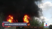 Ataque con misiles en Donetsk deja 10 personas muertas y 15 heridas