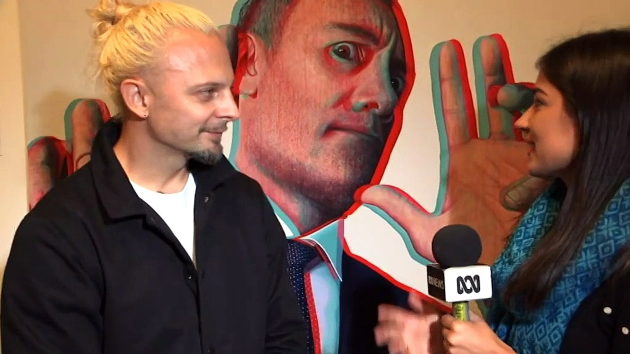 Archibald Packing Room Prize goes to portrait of Taika Waititi by emerging artist Claus Stangl