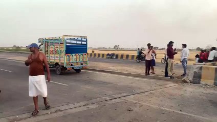 अन्ता में नेशनल हाइवे 27 पर दायीं मुख्य नहर की पुलिया की घटना