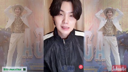 Suga Vlive After "That That Song Release" with English/Urdu Subtitles, 04052022 #btspakistan