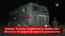 Jammu: Security heightened in Samba after discovery of suspected tunnel in general area