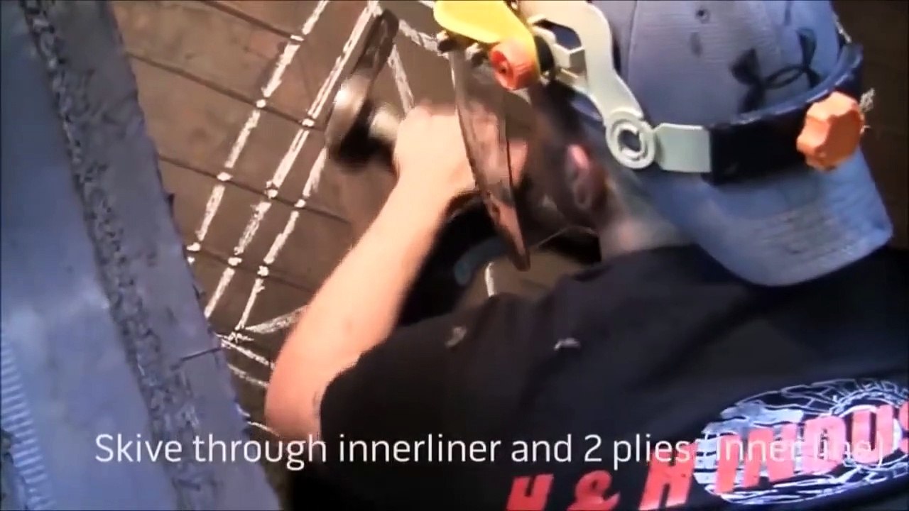 Dev lastiklerin Tamiri nasıl yapılır izliyoruz