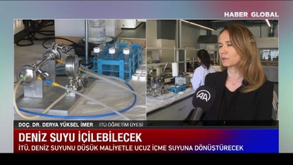 Deniz suyu içme suyuna dönüşüyor!