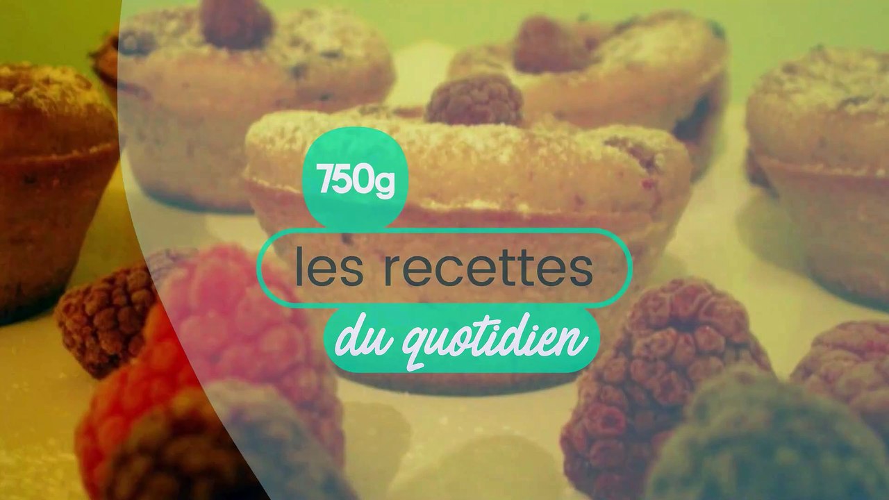 Muffins framboises gourmands