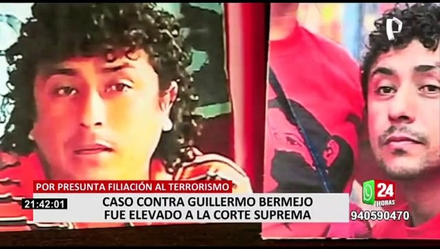 Guillermo Bermejo: caso por presunta afiliación terrorista es elevado a Corte Suprema