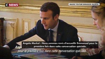 Emmanuel Macron se met en scène dans une vidéo Youtube
