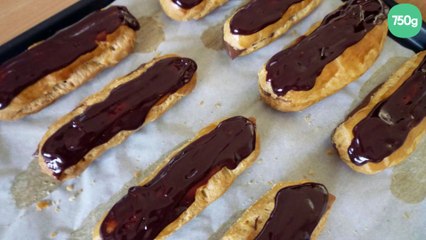 Éclairs choco-noisette
