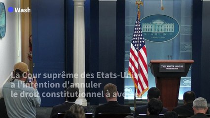 Etats-Unis: la position des républicains sur l'avortement est "à contre-courant" ( Maison Blanche)
