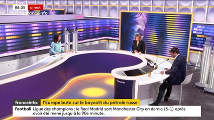 Embargo sur le pétrole russe : "Pas la peine de se précipiter vers les stations", la France a "des stocks" pour "de nombreux mois", promet Barbara Pompili